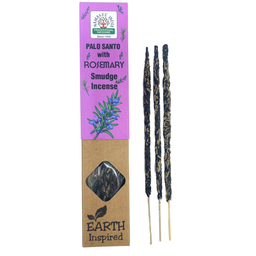 Incienso Earth Inspired - Palo Santo y Romero (8 Unidades)