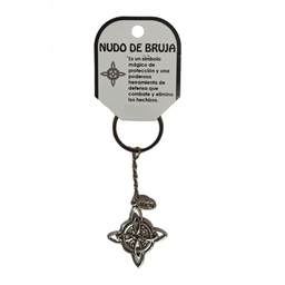 Llavero con Nudo de Bruja