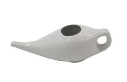 Olla o Jala Neti de Cerámica Blanca