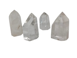 Punta Pulida de Cuarzo Calidad Extra 4 x 6-10 cm