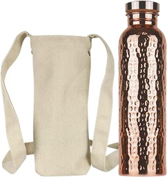 Botella de Cobre  Martilleado 100%